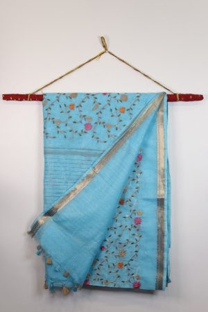 Linen Saree (SR 1506)