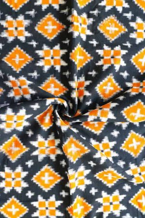 TELIYA IKAT COTTON FABRIC -  (AJF 439)
