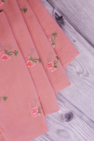 Embroidered Cotton Fabric (AJF 484)