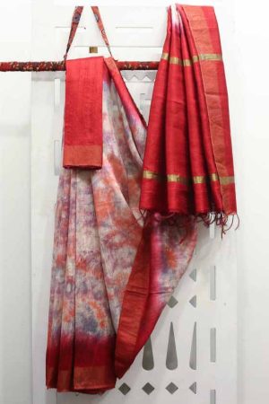 Tasar-Ghicha Silk Saree (SR 1616)