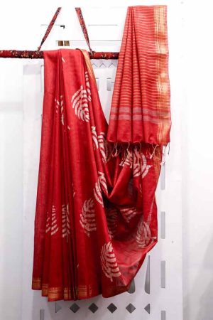 Slub Silk Saree (SR 1623)