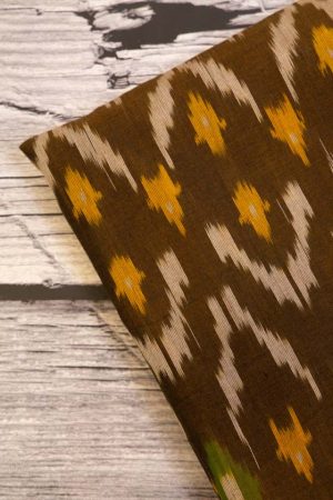 Ikat Mercerized Cotton Fabric (F 669)