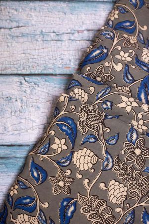 Kalamkari Silk Fabric (F 676)