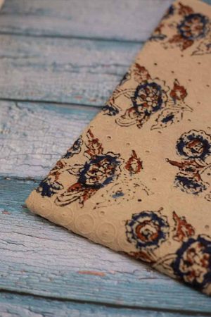 Ajrakh - Hakoba Cotton Fabric (F 690)