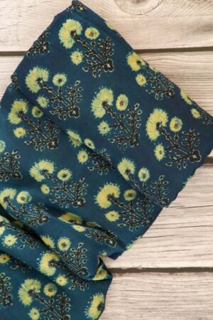 Ajrakh - Modal Silk Fabric (F 733)