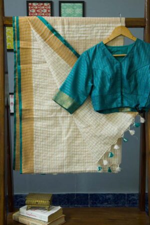 Linen Cotton Saree (SR 2088)