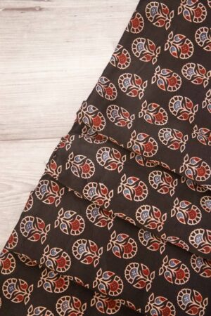 Mashru Silk - Ajrakh Print (F 756)