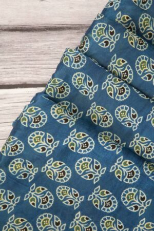 Mashru Silk - Ajrakh Print (F 757)