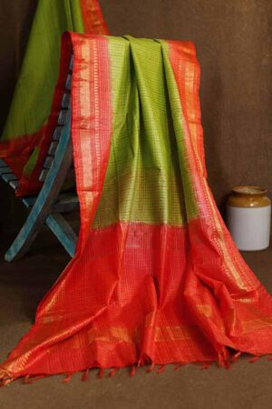 Semi Tassar Saree (SR 2305)