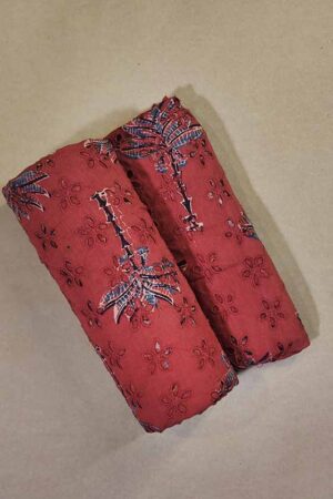 Ajrak Hakoba Cotton Fabric (F 801) 2.5 MTR