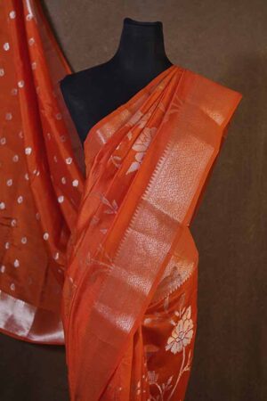 Jacquard Chanderi Silk Saree (SR 2314)