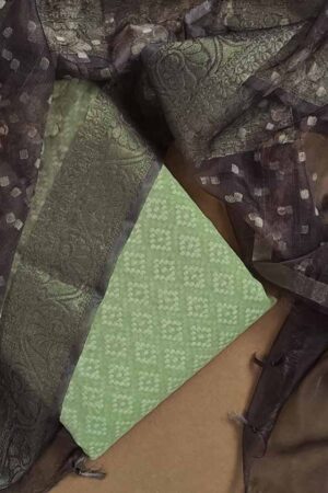 Chanderi Jacquard Suit (SW 1418)
